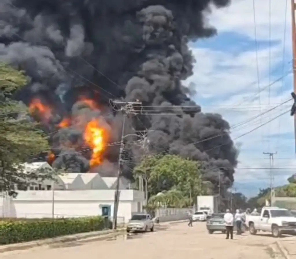 Incendio Los Guayos