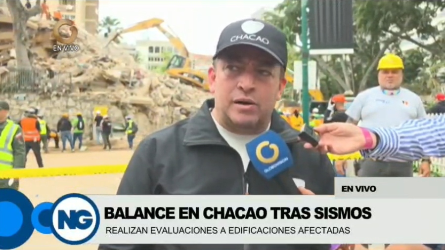 Alcalde Gustavo Duque Ofrecio Balance En Chacao Reportan 35 Fallecidos Y 28 Rescatados Tras Labores 63681